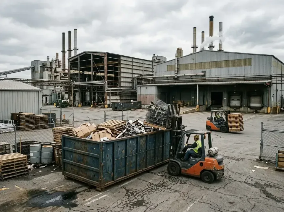 industrial-factory-scrap-conta-003 — frequently asked questions, Cheap Roll-off Dumpster Rentals in Fairview, TX